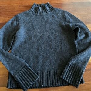 Lauren Ralph Lauren mock neck cashmere merino sweater M
